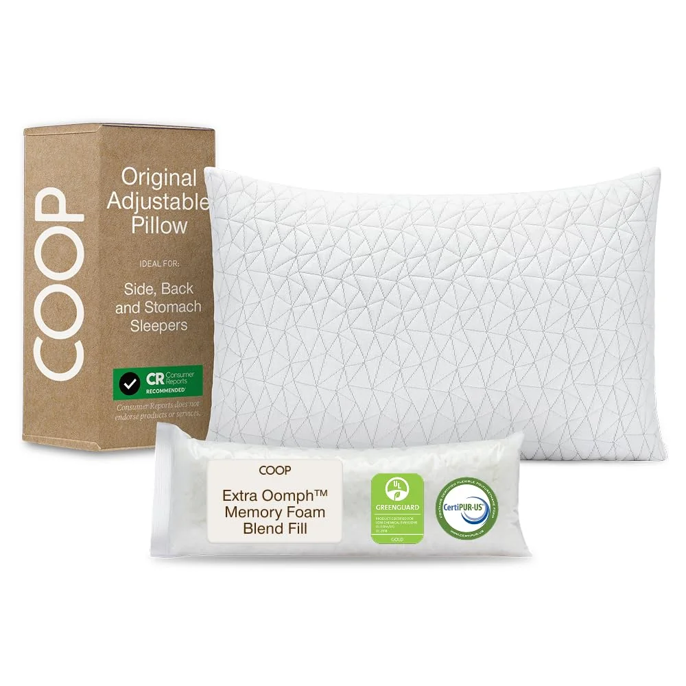 Coop Home Goods Original Adjustable Pillow Review